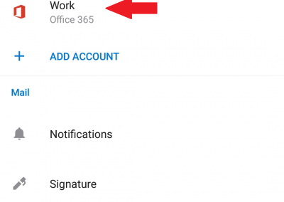 how to sync office 365 contacts with android