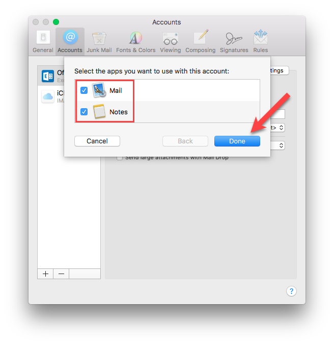 mac add shared mailbox